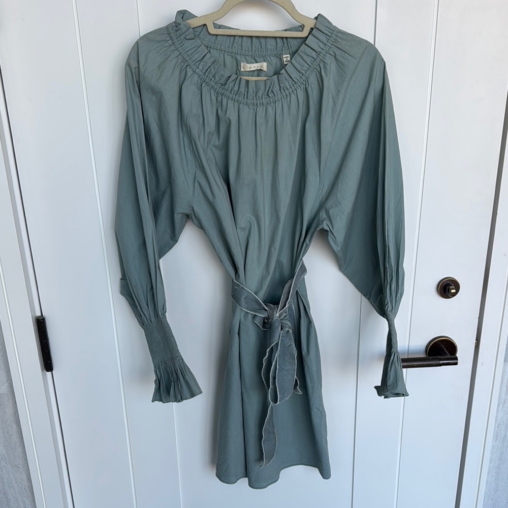 Doen Blue Mini Dress Elegant and Versatile